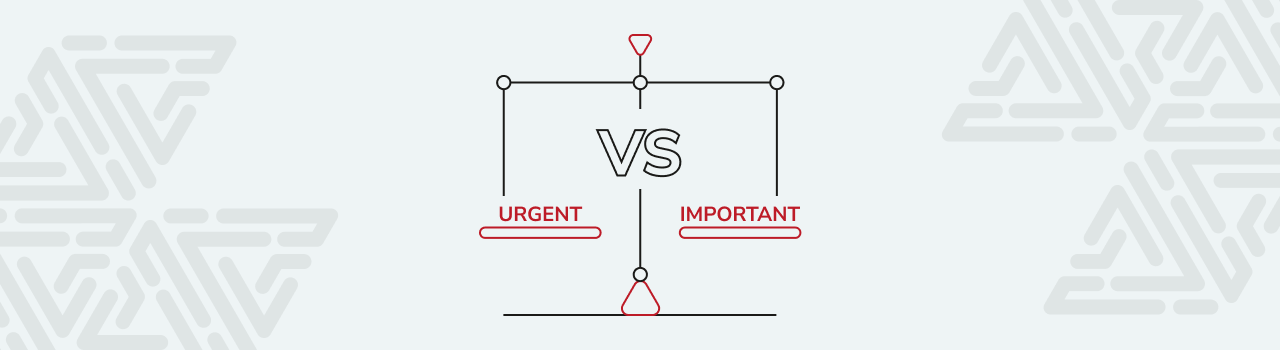 Urgent vs Important Tasks banner